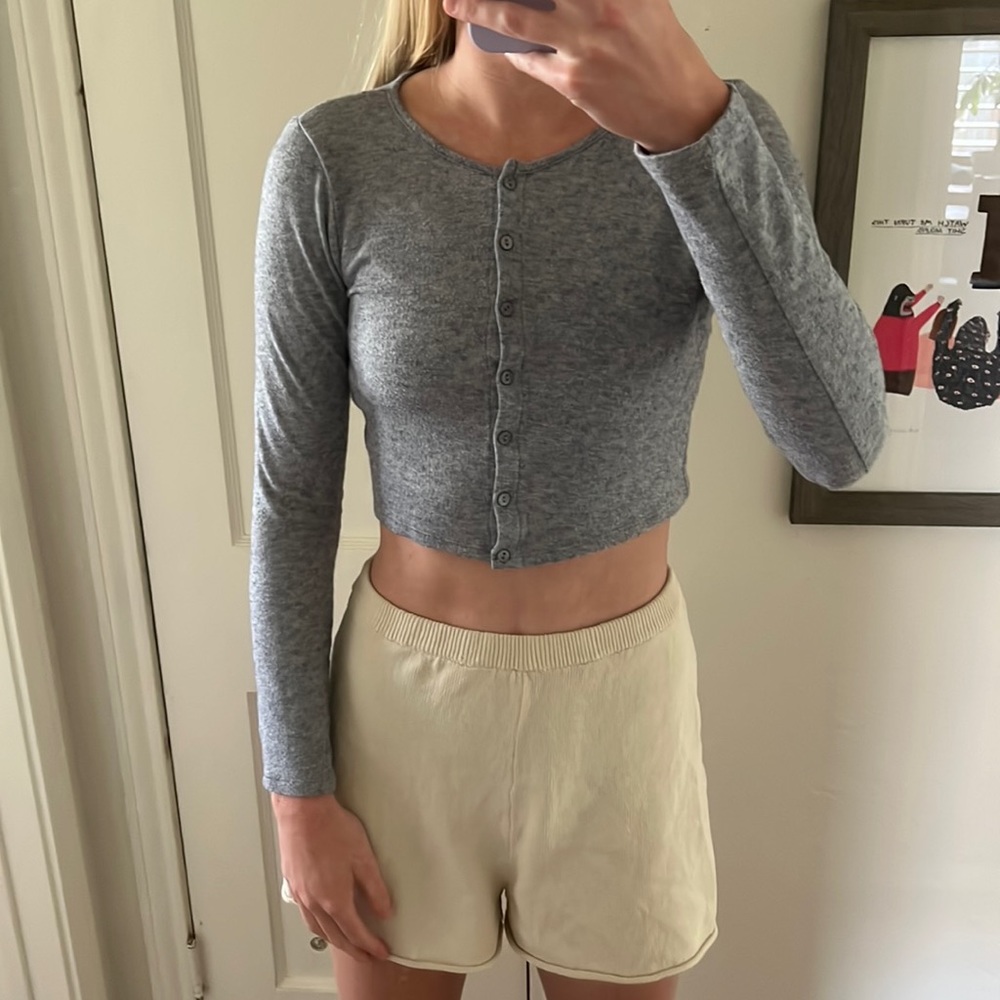 ZARA CROPPED CARDIGAN